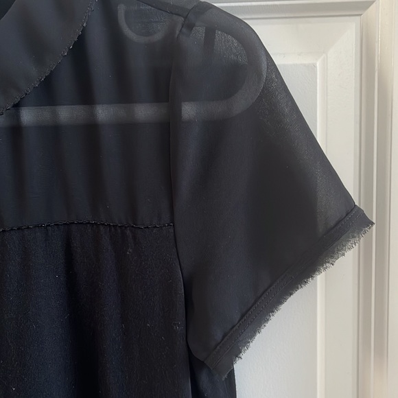 RW&Co. Black Blouse - Picture 2 of 6